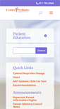 Mobile Screenshot of centrepediatrics.org